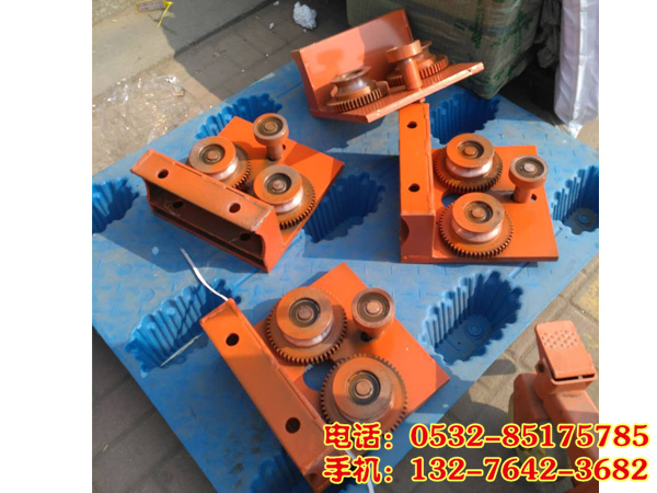 吊鉤拋丸機跑車